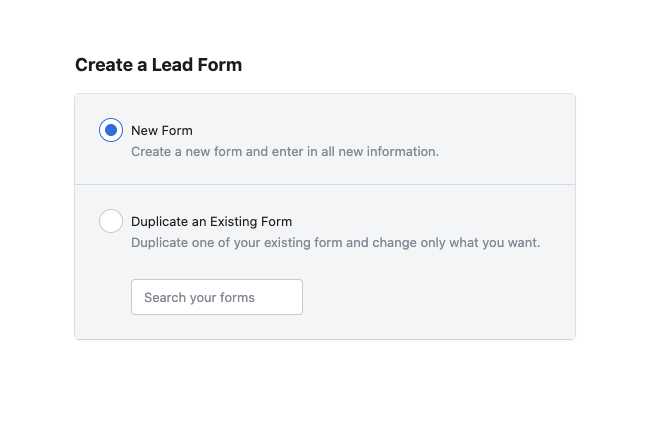 what. - Facebook Lead Generation Campaign